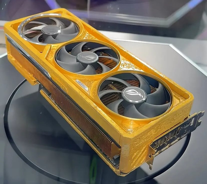Tej karty w sklepie nie kupisz. To RTX 5090 pokryta prawdziwym złotem
