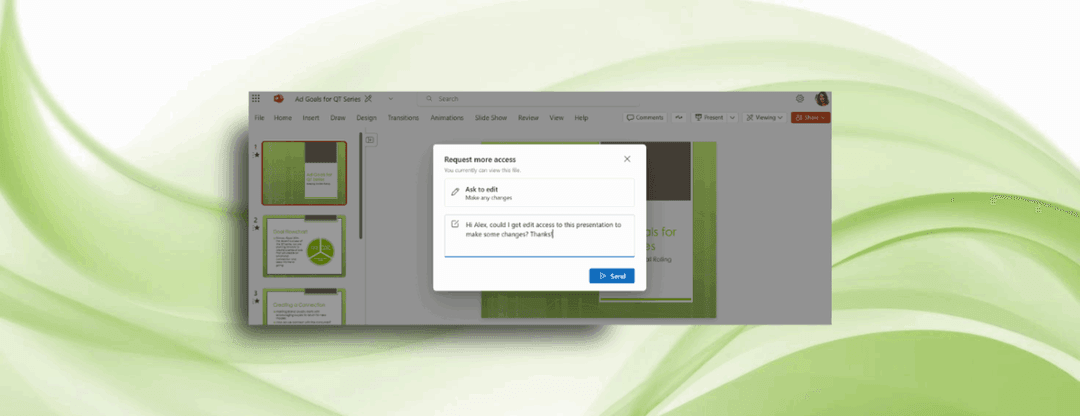 Nowa funkcja w webowym Office ułatwia żądanie dostępu do edycji