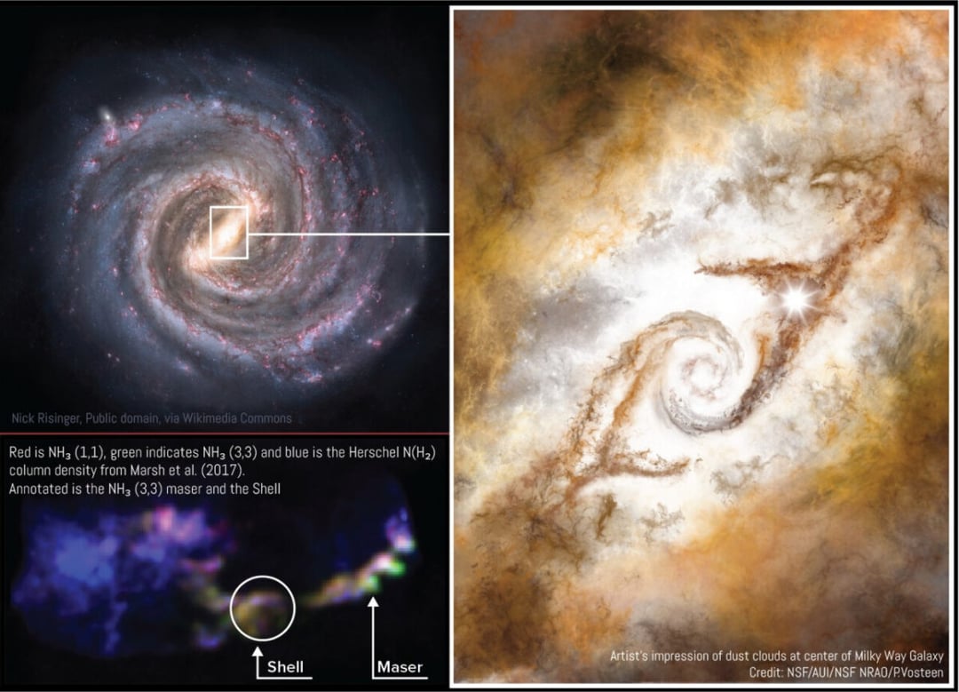 Dziwna chmura ukrywa się w Drodze Mlecznej. Astronomowie są pod wrażeniem jej rozmiarów