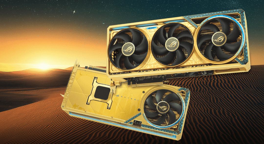 ASUS ROG Astral RTX 5090 i RTX 5080 w limitowanej edycji Dhahab 