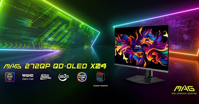 MSI wprowadza przystępny monitor QD-OLED dla graczy. Technologia premium w zasięgu zwykłego portfela