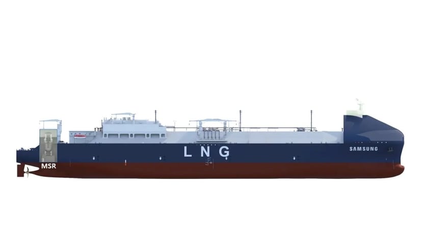 Bezobsługowy reaktor jądrowy na statku handlowym. Samsung Heavy Industries pisze historię transportu