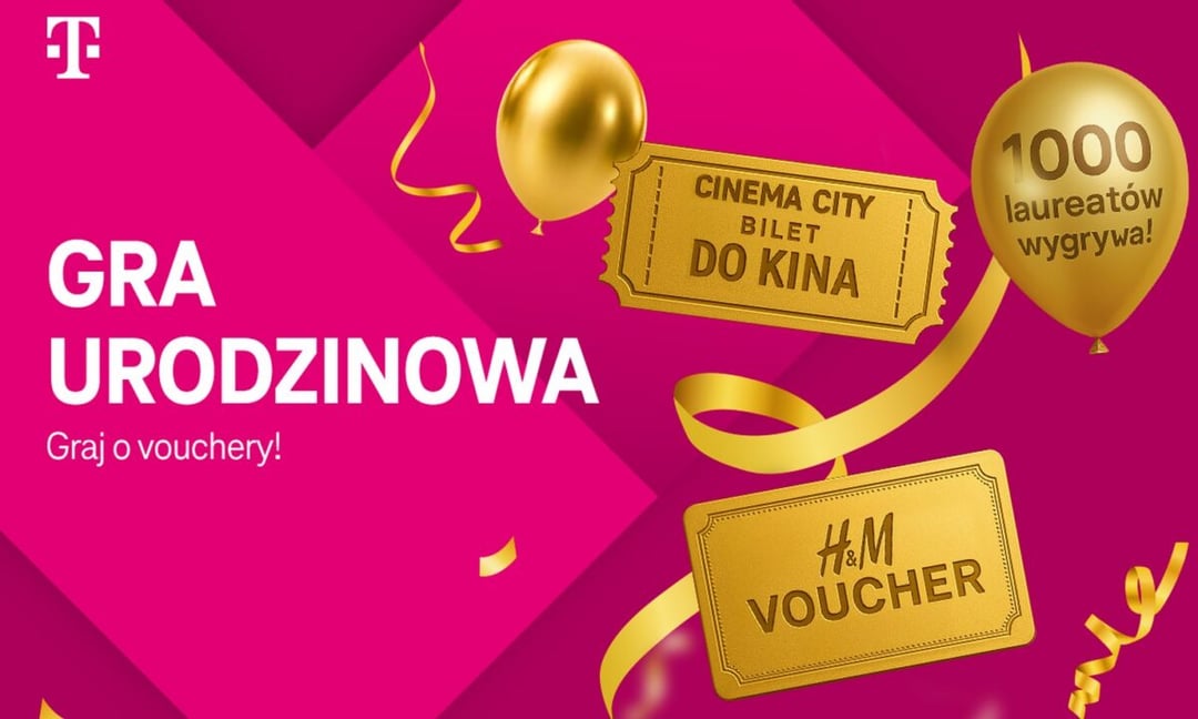 Można w T-Mobile świętować urodziny programu Magenta Moments grą z nagrodami? Ależ jak najbardziej