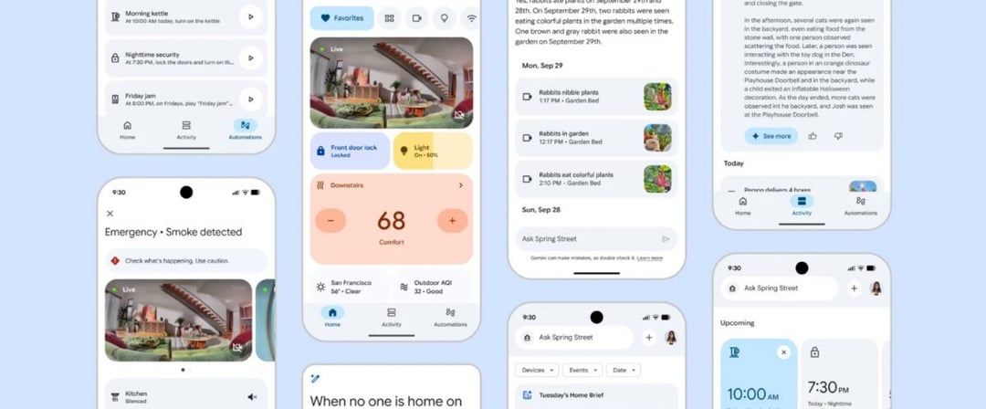 Google Home przechodzi wielką metamorfozę. Nowa aplikacja i asystent Gemini mają uczynić dom naprawdę pomocnym