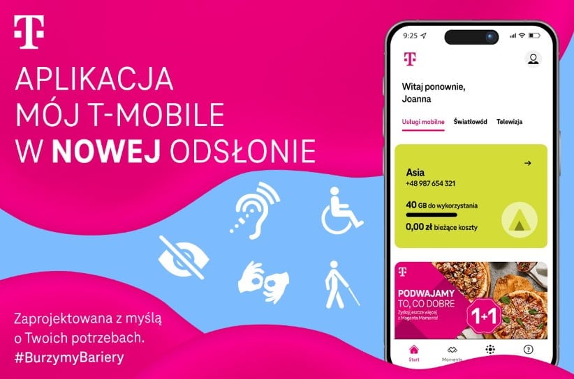 Rewolucja w aplikacji T-Mobile po siedmiu latach. Operator wprowadza duże zmiany
