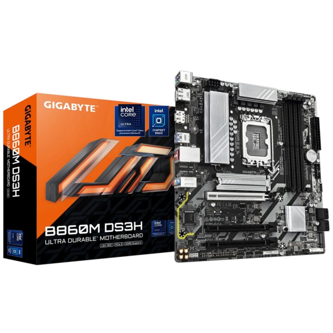 Szukasz taniej płyty LGA1851? Gigabyte B860M DS3H to konstrukcja stworzona dla Ciebie