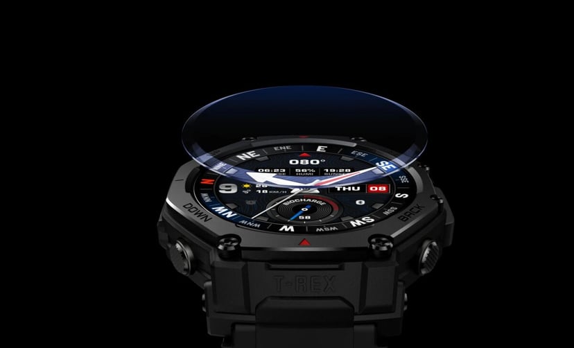 Mniejszy, ale wciąż pancerny. Nowy Amazfit T-Rex 3 Pro 44 mm podbija rynek smartwatchy