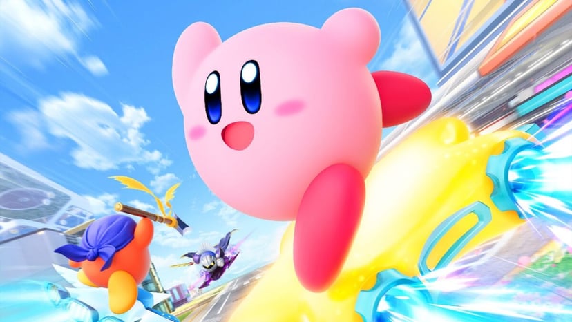 Recenzja Kirby Air Riders. Różowa kulka za kierownicą!