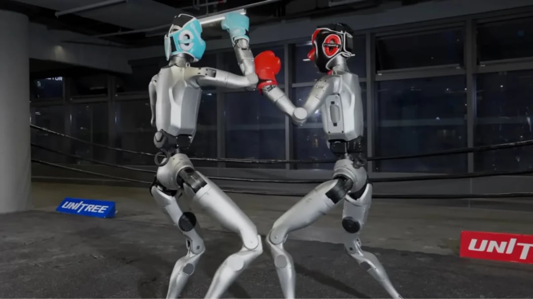 Robotyczna ustawka na CES 2026 w wersji Unitree