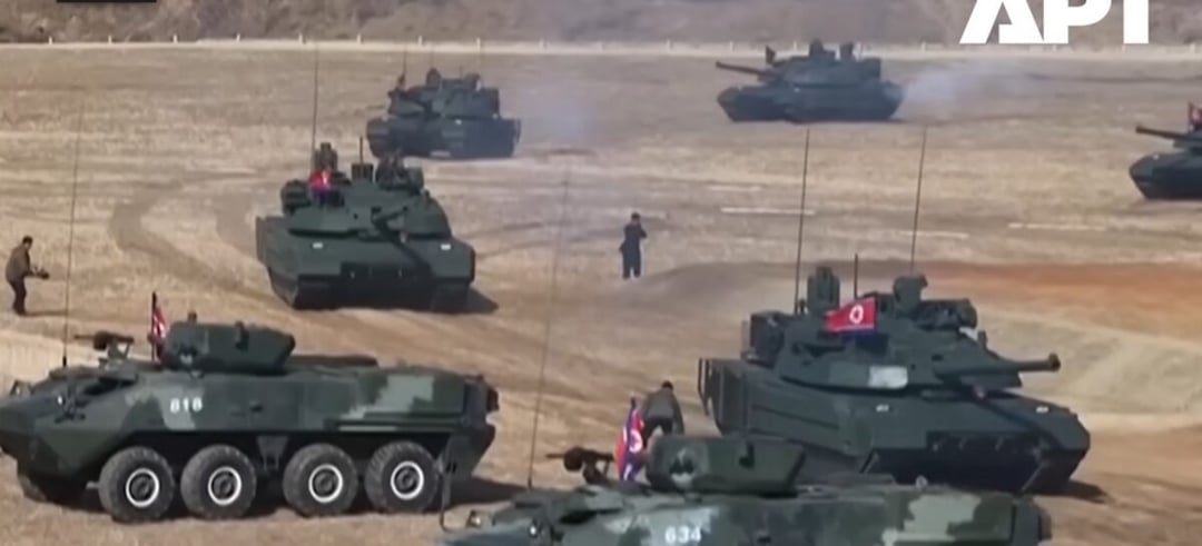 Korea Północna pokazała nowy czołg. Chonma-20 wygląda jak broń na współczesne piekło