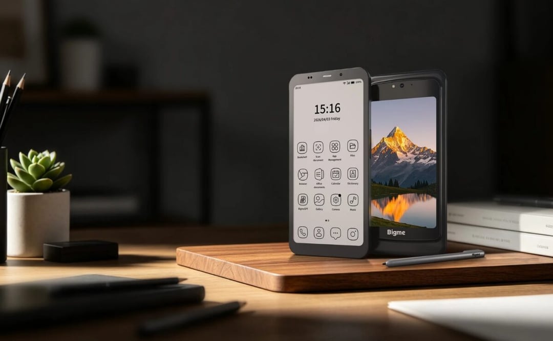 Czytnik e-booków? Odwróć, a znajdziesz też smartfon