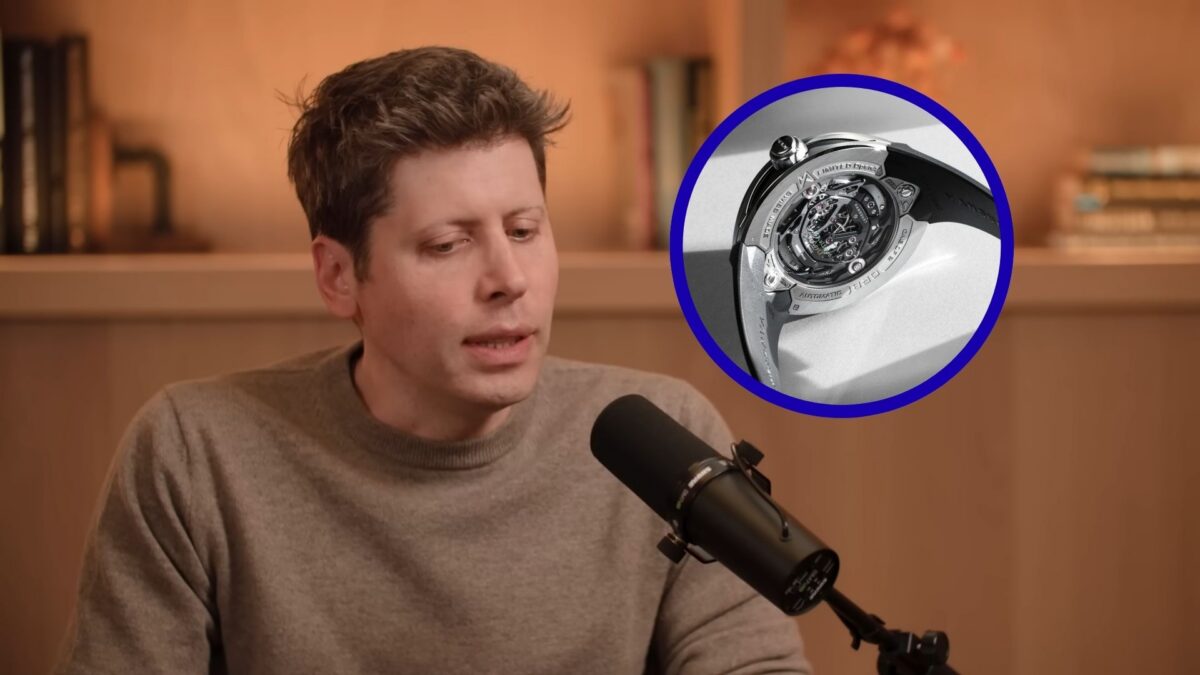 Sam Altman i jego ekskluzywny zegarek. Dla OpenAI powstało tylko 7 egzemplarzy