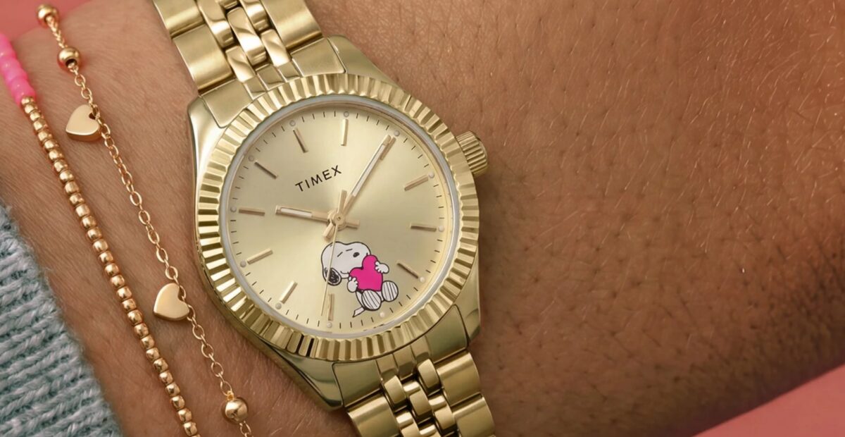Snoopy i serce na tarczy. Timex wypuszcza uroczy zegarek, który natychmiast skradnie serca fanów