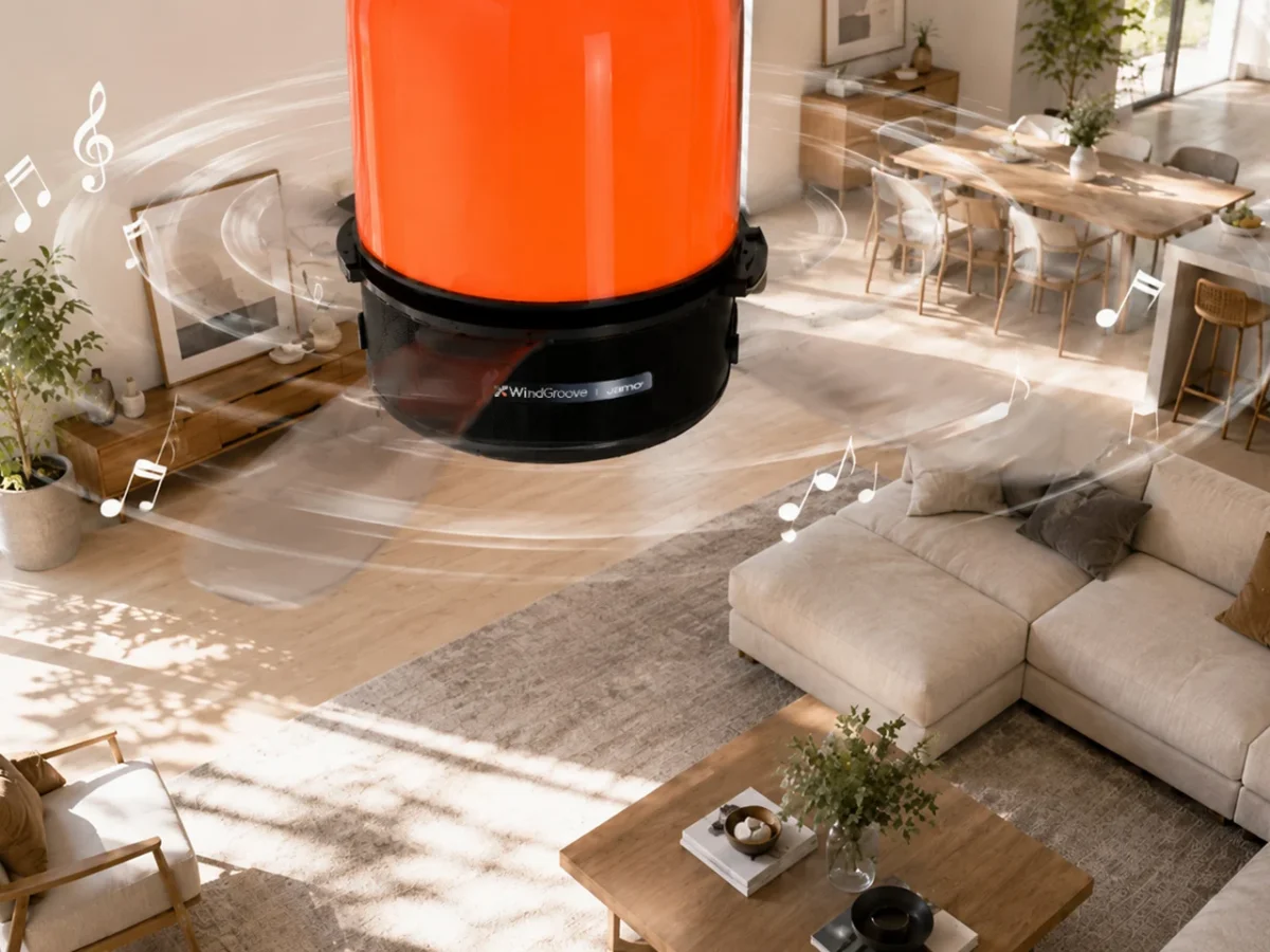 Lampa, wiatrak czy głośnik? WindGroove AirFi One sprawi, że nie musisz wybierać