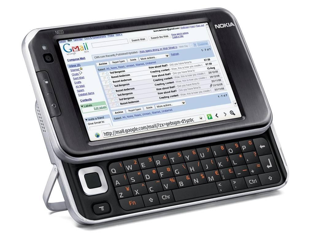 Organizer WiMAX: Nokia N810 to jedno z pierwszych mobilnych urządzeń, które może połączyć się z sieciami WiMAX (802.16e).