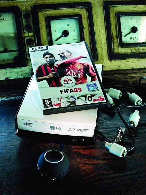Nagrywarka HD LG BLU-RAY, a może FIFA 09