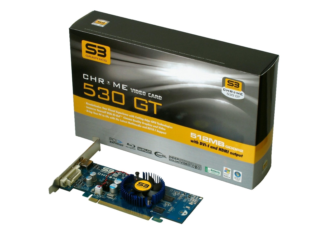 S3 Graphics Chrome 530 GT
