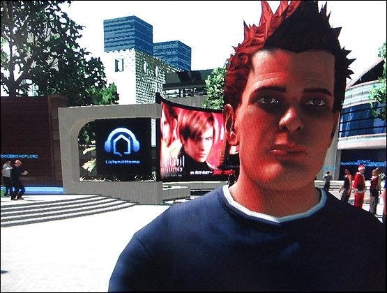 Awatar z PlayStation Home