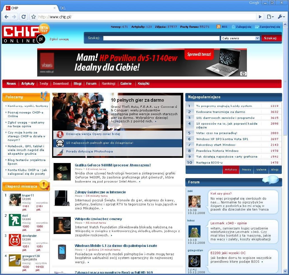 Google Chrome, teraz już w pełni sił, staje do walki z Firefoksem