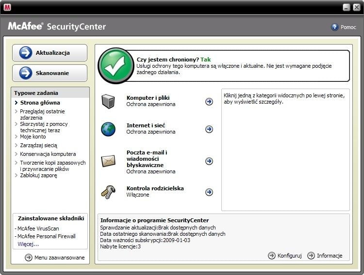 McAfee Total Protection 2009