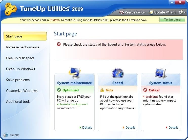 TuneUp Utilities 2009