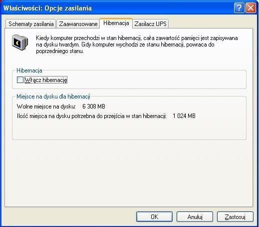 opcje zasilania windows