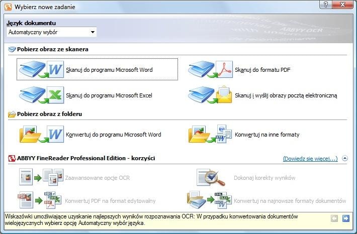 FineReader 9.0 Home Edition