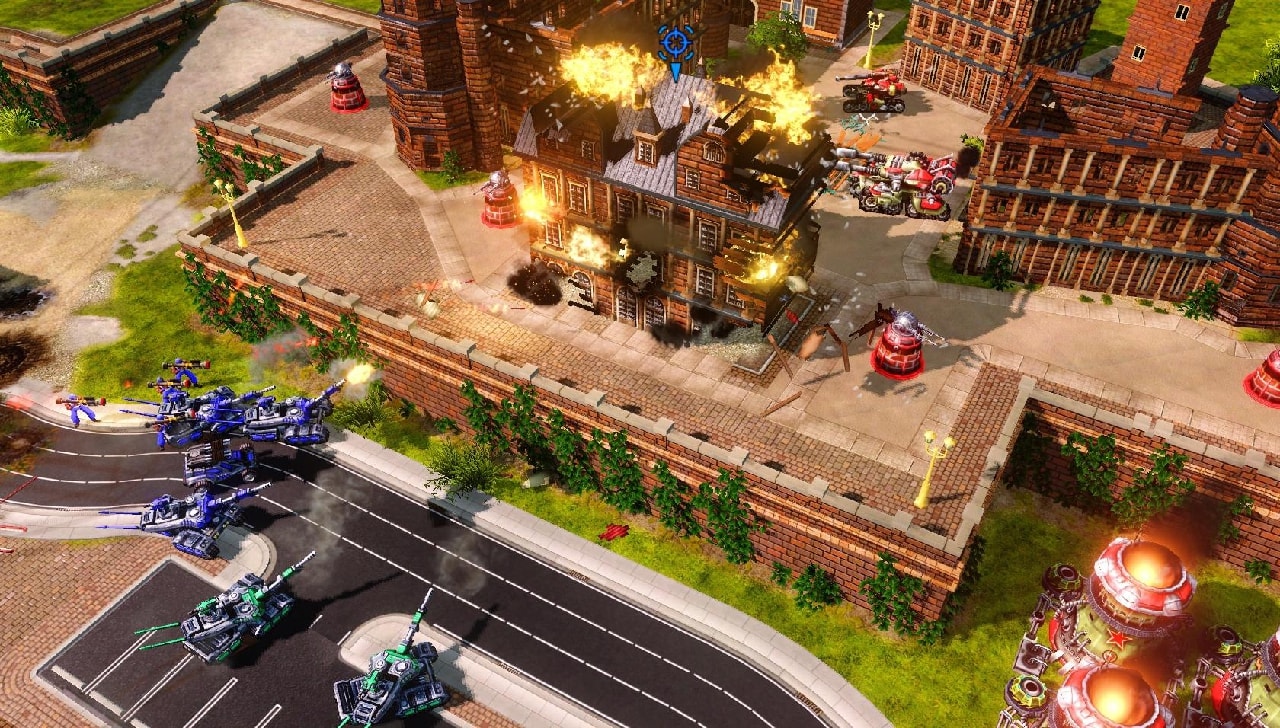 Screen z gry Command & Conquer: Red Alert 3