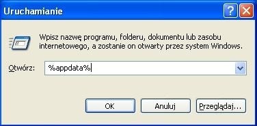 Za pomocą okna »Uruchom« bezpośrednio otworzymy foldery systemowe, takie jak np. narzędzia administracyjne.