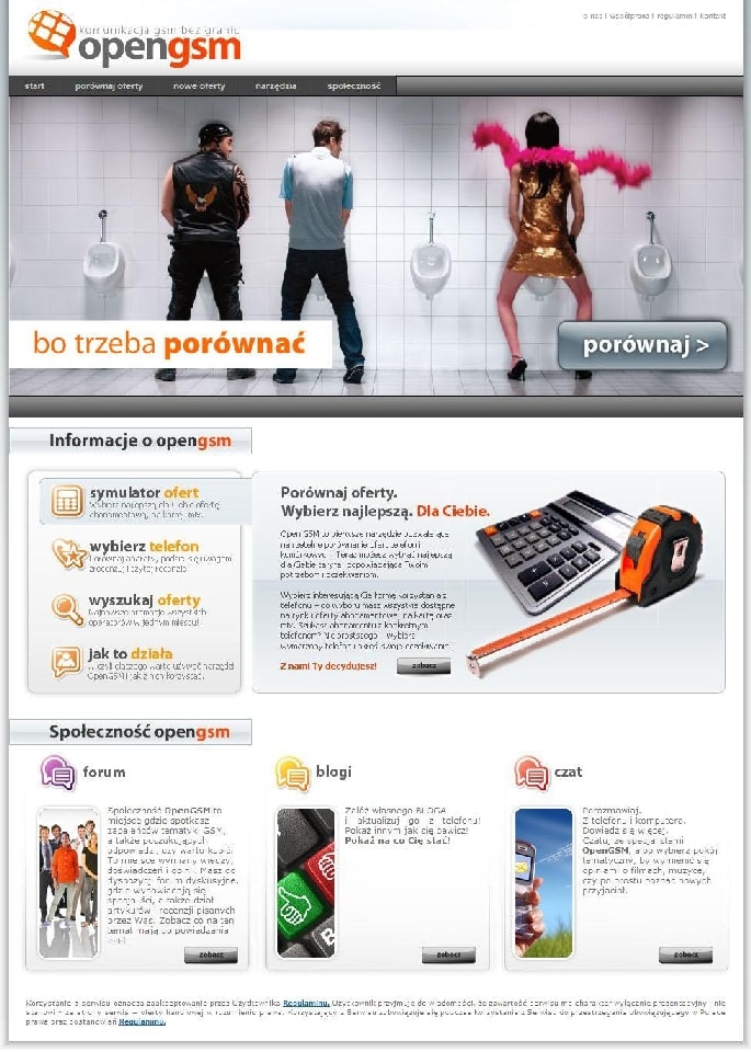 Open GSM umożliwia kompleksowe porównanie ofert operatorów telefonii komórkowych