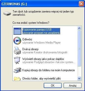 Wykorzystując funkcję automatycznego uruchamiania, sprawimy, że dane na naszym pendrivie zostaną automatycznie zabezpieczone.