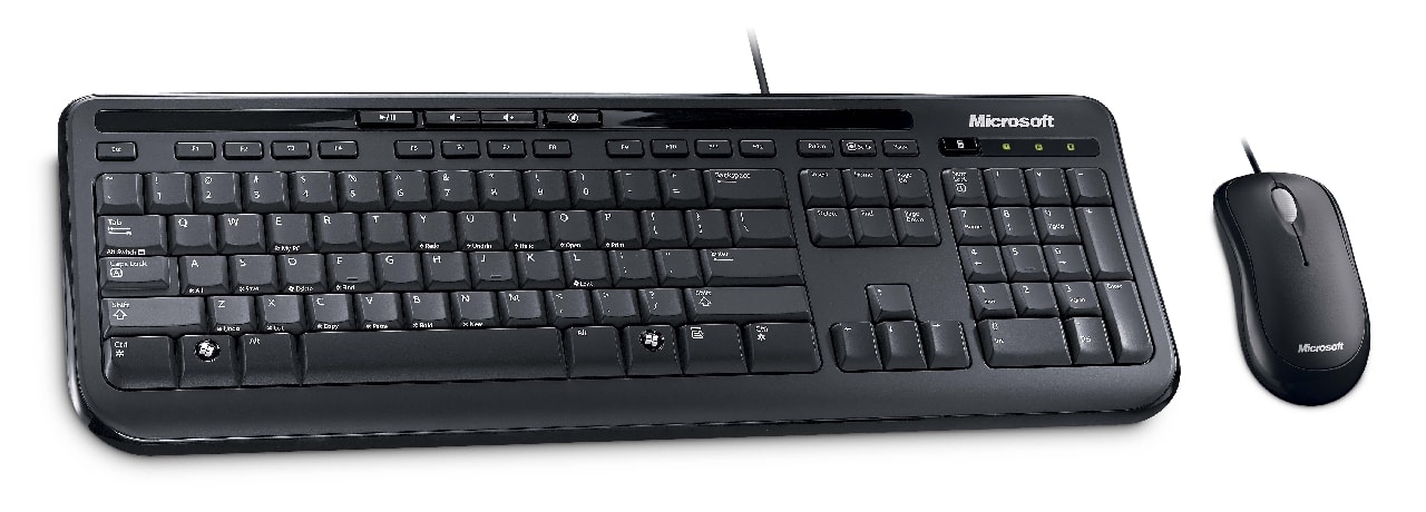 Klawiatura i mysz Microsoft Wired Desktop 600