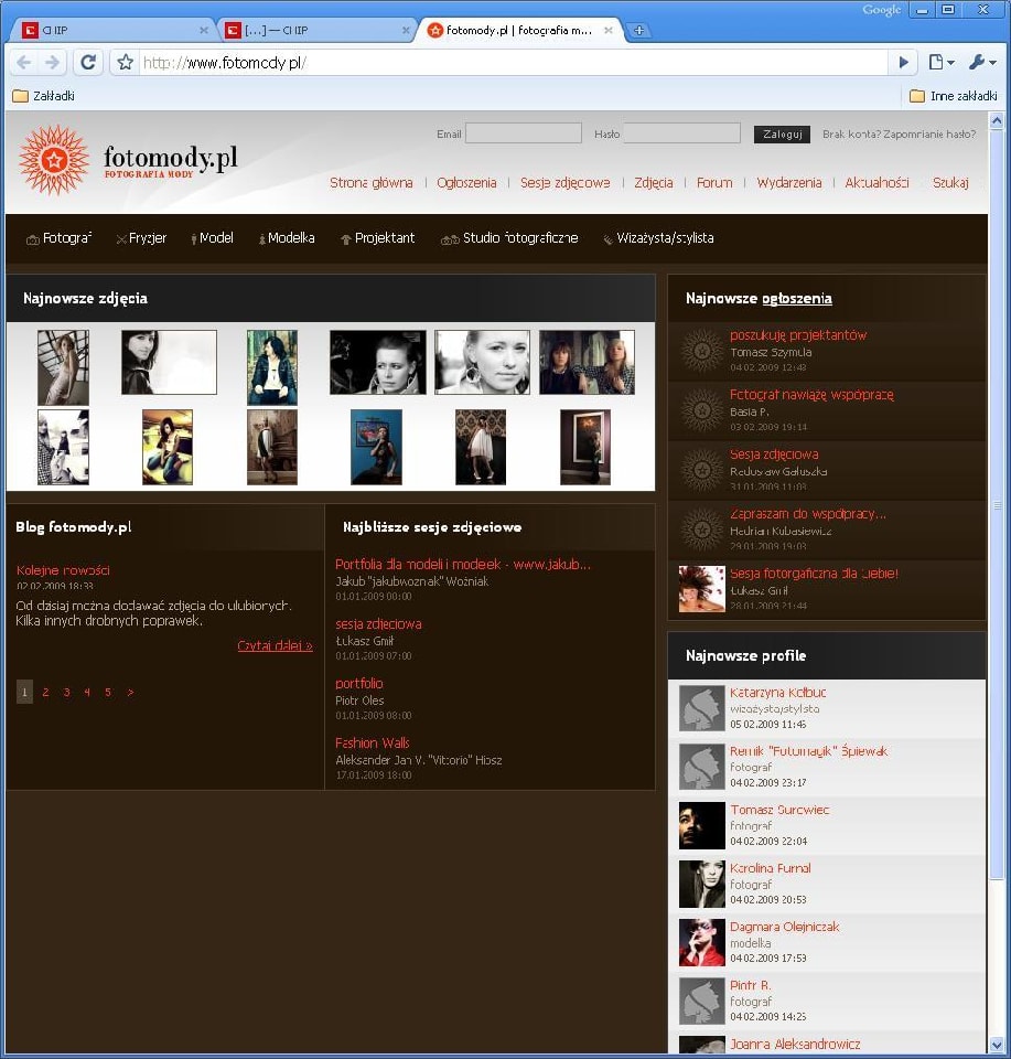 Www.fotomody.pl to portal dla zajmujących się fotografią mody profesjonalistów