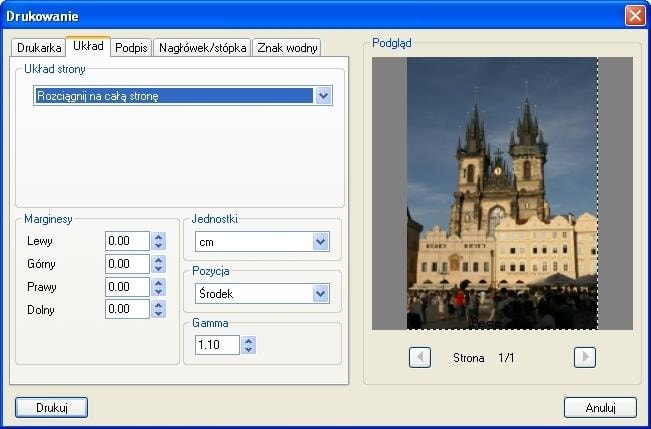 Przenoszenie na papier pojedynczych fotografii lub całych serii zdjęć w różnych formatach to – dzięki XnView – kaszka z mleczkiem.