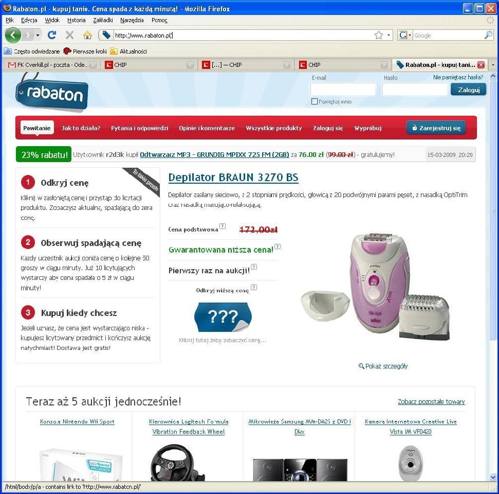 W serwisie zarejestrowało się już ponad 1 500 osób a pierwsze produkty sprzedały się po cenach niższych od rynkowych o średnio 30%