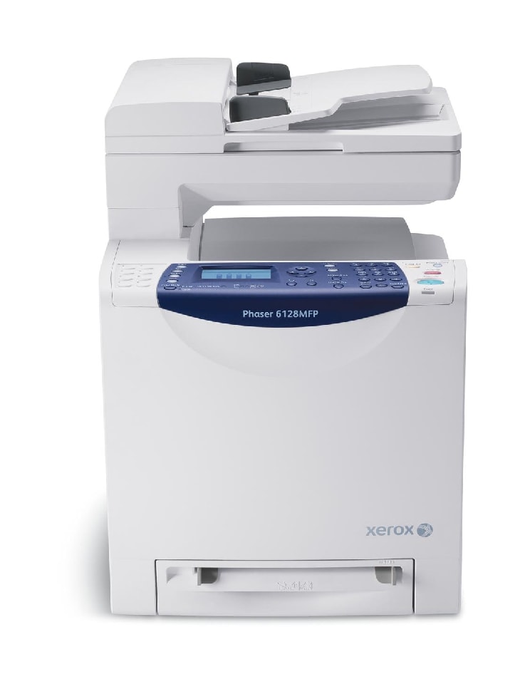 Xerox Phaser 6128MFP wykorzystuje toner Emulsion Aggregate High Gloss (EA-HG), który pozwala na uzyskiwanie wyższej rozdzielczości wydruków i ostrzejszych obrazów