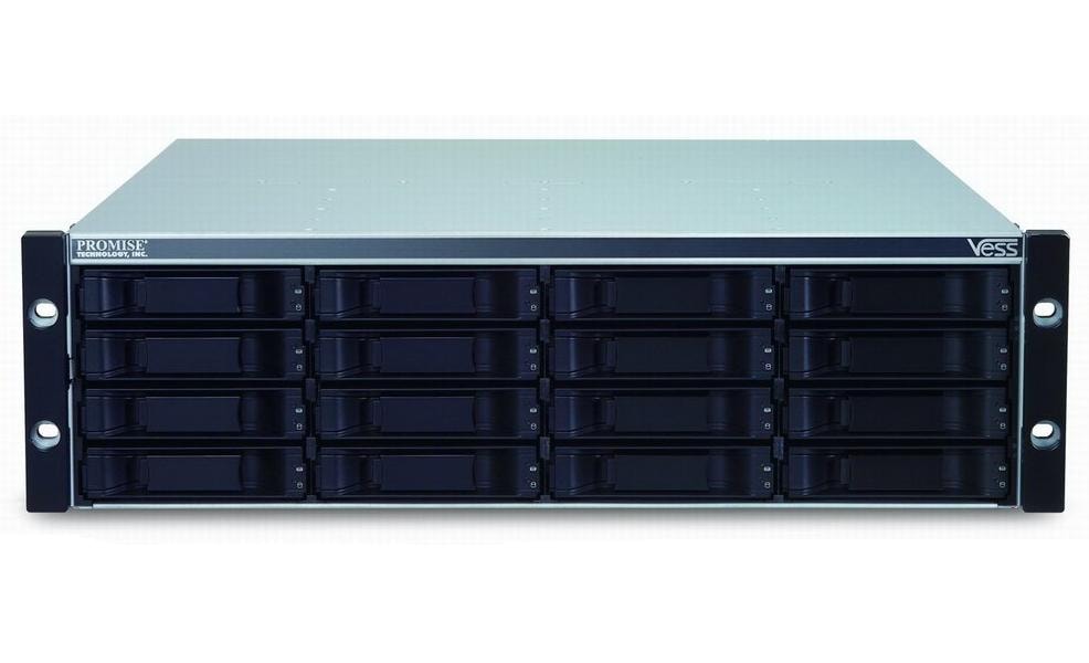 Półki VessJBOD współpracują z kontrolerami Promise z serii SuperTrack EX8654, EX8658 oraz TX8658, które również dostępne są w ofercie Alstor