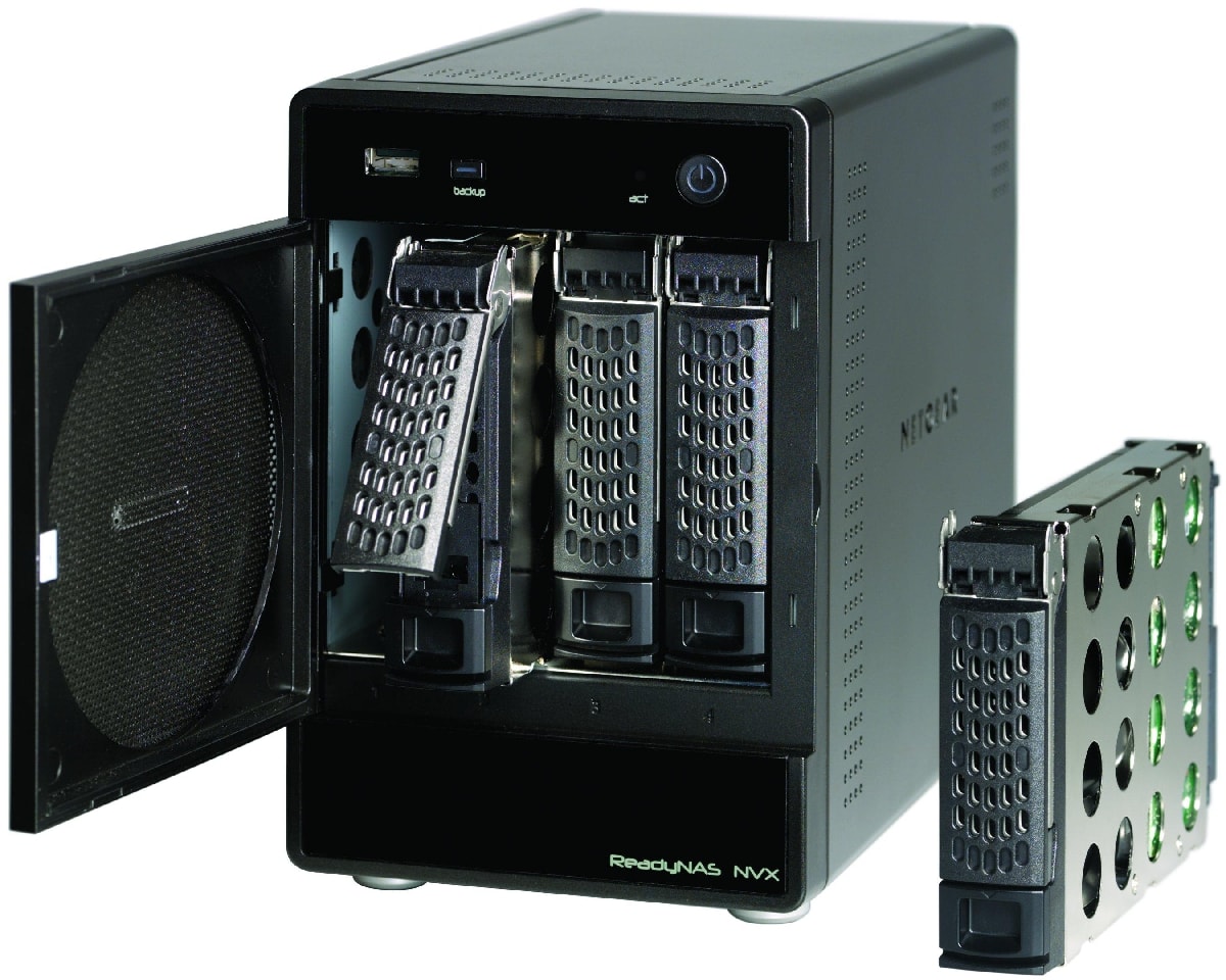 Czterodyskowy NAS firmy NETGEAR oferuje dużą wydajność, możliwość współpracy z iSCSI i Time Machine w systemie Mac OS X