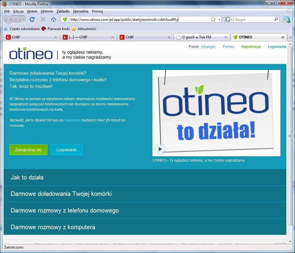 OTINEO ruszyło oficjalnie