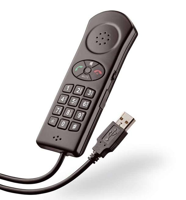 Słuchawka telefoniczna na USB