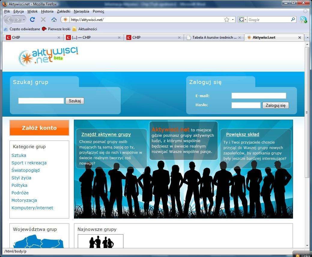 Portal społecznościowy dla hobbystów