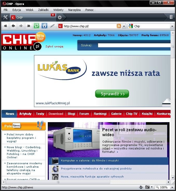 Mamy już drugą betę Opery - niecierpliwie czekamy na finalną wersję