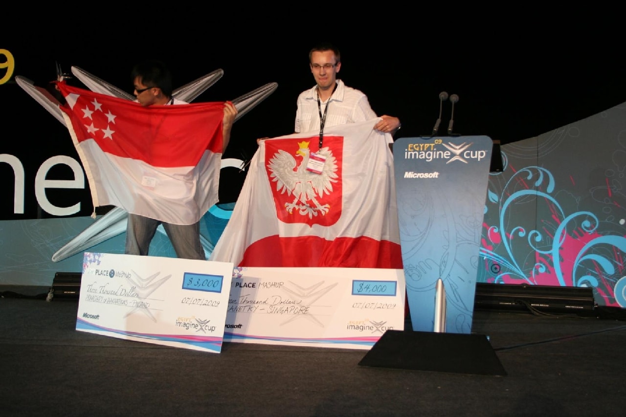 Ceremonia wręczenia nagród odbyła się u stóp egipskich piramid