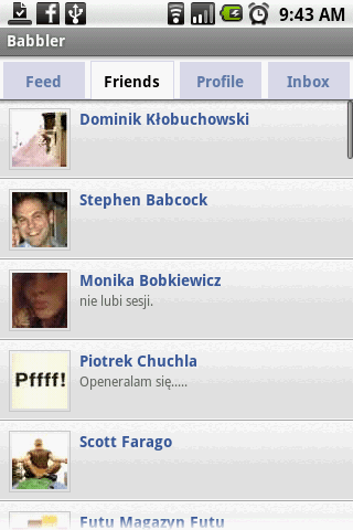 Pierwsza aplikacja dla Androida w pełni obsługująca Facebooka