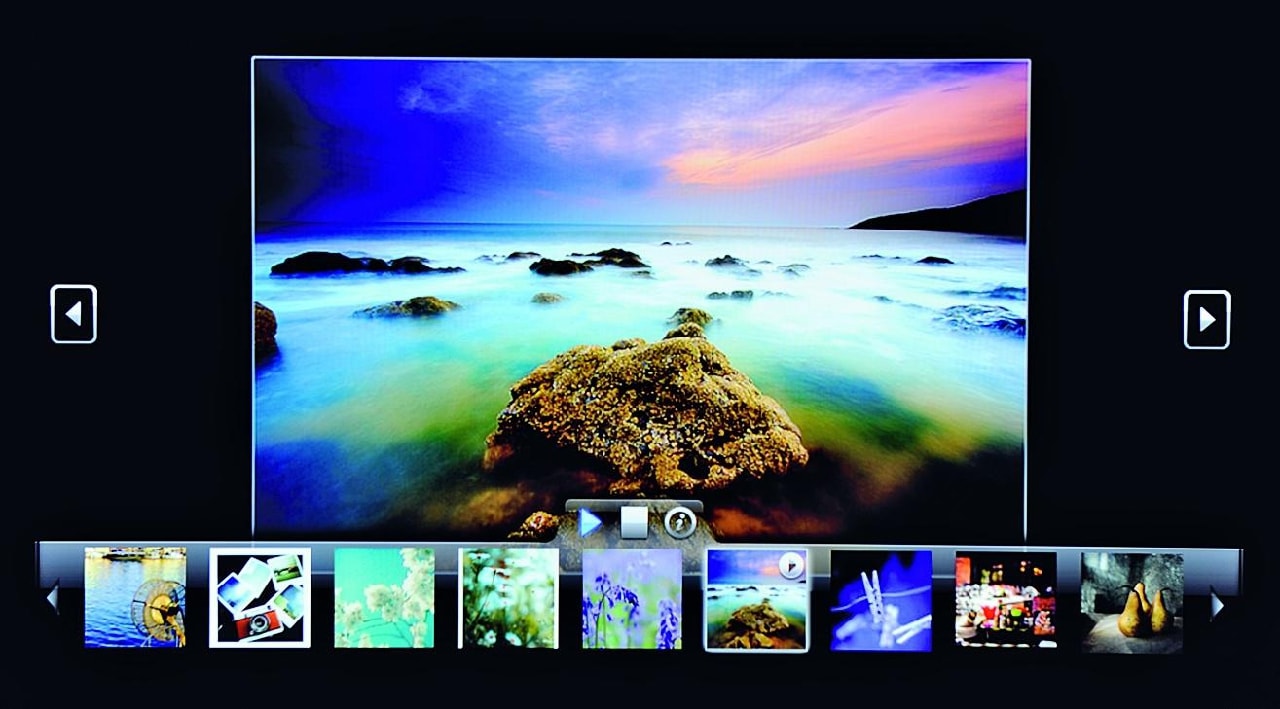 Za pomocą tego widgetu fani fotografii mogą oglądać najładniejsze zdjęcia z serwisu Flickr na dużych ekranach swoich telewizorów.