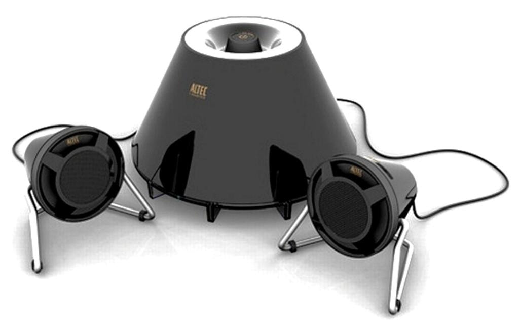 Głośniki Altec Lansing o nietypowym wyglądzie