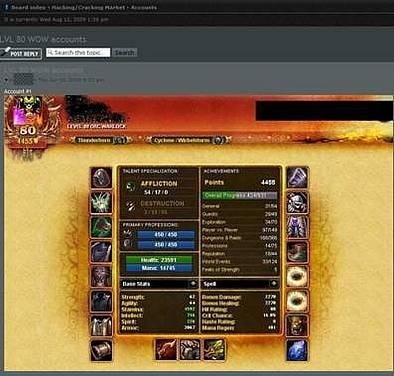 Gorący towar: kwitnie handel kontami gier online