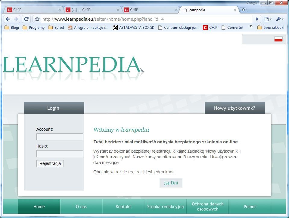 Lekcje informatyki przez Internet
