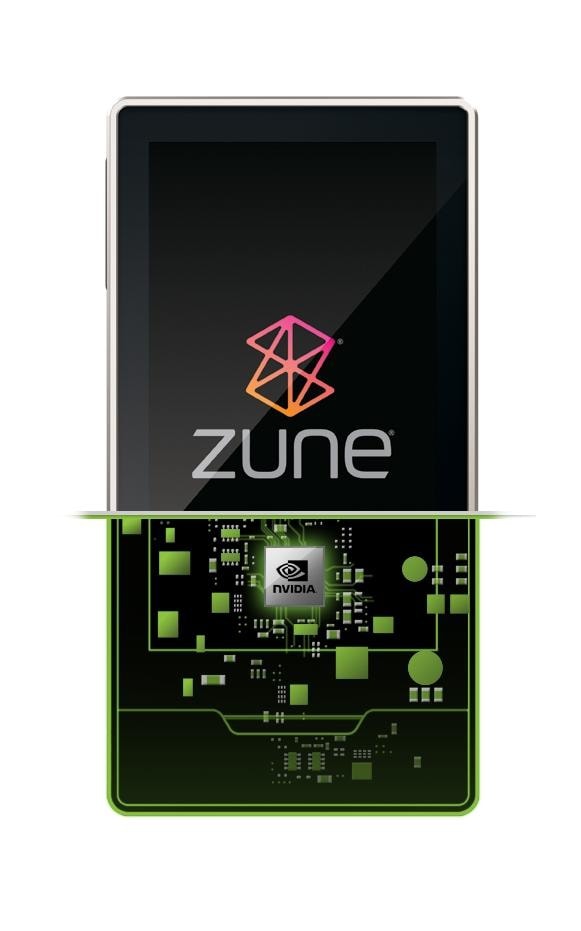 Zune HD - jedno z niewielu urządzeń na rynku, która korzystają z platformy Tegra
