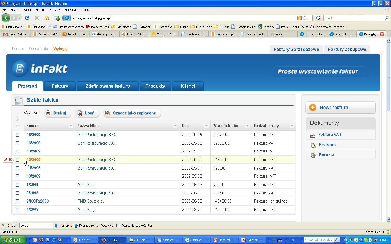 Wygodniejsze fakturowanie w inFakcie